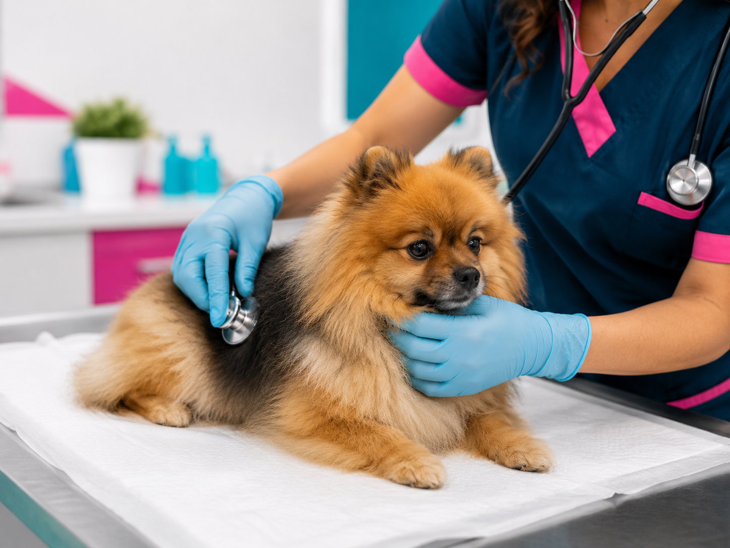 Imagen de atención veterinaria